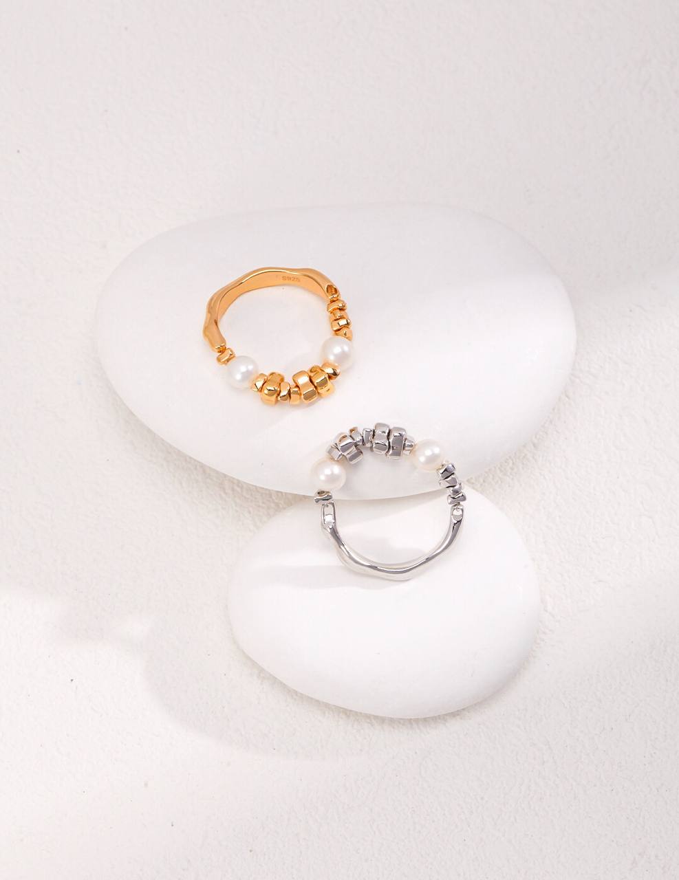 Sterling Silver Pearl Ring - Silver Splendor Collection